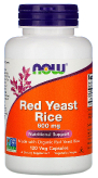 RED YEAST RICE 600 мг 120 капсул купить в Москве