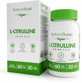 Vegan L-Citrulline 500 мг 60 растительных капсул купить в Москве