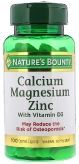 Nature's Bounty Calcium Magnesium Zinc with Vitamin D3 купить в Москве