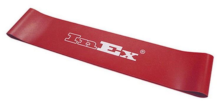 Inex MiniBand Амортизатор ленточный, сильное сопротивление, красный