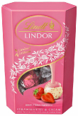 Набор конфет Lindt Lindor Клубника со сливками купить в Москве