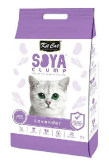 SoyaClump Soybean Litter Lavender Кит Кэт соевый биоразлагаемый комкующийся наполнитель Лаванда купить в Москве