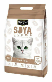 SoyaClump Soybean Litter Coffee Кит Кэт соевый биоразлагаемый комкующийся наполнитель Кофе купить в Москве