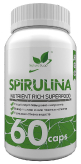 Spirulina 500 мг 60 капсул купить в Москве