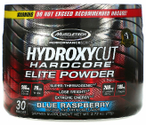 Hydroxycut Hardcore Elite Powder, Blue Raspberry купить в Москве