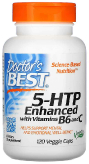 5-HTP Enhanced with Vitamins B6 & C - 5-гидрокситриптофан, усиленный витаминами B6 и C, 120 капсул купить в Москве