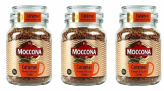 Растворимый кофе Moccona с ароматом карамели 95 г 3 штуки купить в Москве