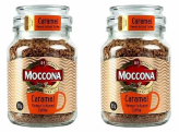 Кофе растворимый Moccona с ароматом карамели 95 г 2 штуки купить в Москве