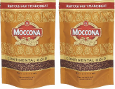 Кофе растворимый Moccona Континентал Голд 140 г м/у 2 штуки купить в Москве