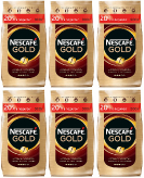 Кофе растворимый Nescafe Gold м/у с добавлением молотого 900 г 6 штук купить в Москве
