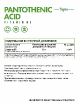 VEGAN Pantothenic Acid 60 капсул купить в Москве