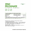 Vegan Zinc Picolinate 60 капсул купить в Москве