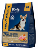 Premium Adult Medium - Полнорационный сухой корм с курицей для взрослых собак средних пород (10-25 кг) купить в Москве