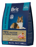 Premium All Breeds Sensitive с ягненком и индейкой для взрослых собак всех пород купить в Москве