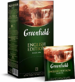 Greenfield English Edition (2гх25п) чай пак.черн. купить в Москве