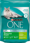 Сухой корм для домашних кошек с индейкой и цельными злаками купить в Москве