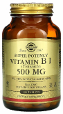 Vitamin B1 500 мг (Thiamin) Super Potency, 100 таблеток купить в Москве