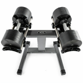 Комплект гантели с подставкой NUO Flexbell Dumbbells Наборная гантель, шаг 4кг, Пара 2 - 32 кг + подставка NUO Flexbell Floor Stand купить в Москве