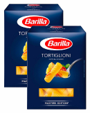 Набор 2х450 г Макаронные изделия Barilla Tortiglioni № 83 Трубочки купить в Москве