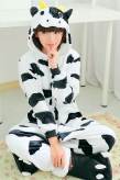 Детская пижама кигуруми Молочная Корова купить в Москве