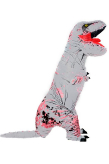 Надувной костюм динозавра T-Rex Серый купить в Москве