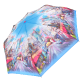 Зонт женский 995X-6 Raindrops 3 сл с/а 8 спиц полиэстер города купить в Москве