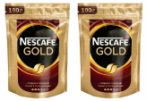 Набор 2х190г Nescafe Gold м/у купить в Москве