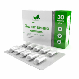 Zinc Chelate 30 капсул купить в Москве