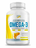 Wild Caught Omega 3 Fish oil 1000 мг EPA 180 мг DHA 120 мг 200 капсул купить в Москве