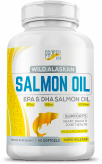 Wild Alaskan Salmon Oil 1000 мг 60 капсул купить в Москве