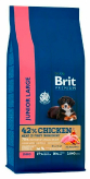 Сухой корм для молодых собак крупных пород Brit Premium Dog Junior Large купить в Москве