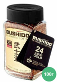Кофе Бушидо Голд (Bushido Gold 24 Karat) растворимый купить в Москве