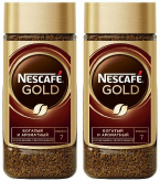 НАБОР Nescafe Gold 95 г х 2 шт стекло купить в Москве