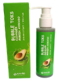 Пузырьковая пенка для умывания с экстрактом авокадо Green Avocado Bubble Toks Cleanser купить в Москве
