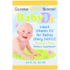 California Gold Nutrition Витамин D3 в каплях для детей 400 МЕ 10 мл купить в Москве California Gold Nutrition Витамин D3 в каплях для детей 400 МЕ 10 мл купить в Москве