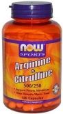 Arginine & Citrulline 500/250 купить в Москве