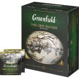 Earl Grey Fantasy черный ароматизированный чай Гринфилд в пакетиках, с бергамотом купить в Москве