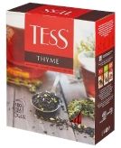 Thyme чай черный в пакетиках, с чабрецом и цедрой лимона Тесс Тайм купить в Москве