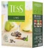 Lime зеленый чай в пакетиках Тесс Лайм купить в Москве