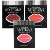 01 Mystique Lip Stamping Card - Flash Red купить в Москве