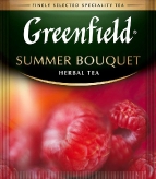 Summer Bouquet травяной чай Гринфилд в пакетиках, с малиной и шиповником купить в Москве