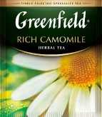 Rich Camomile травяной чай Гринфилд в пакетиках, с ромашкой купить в Москве