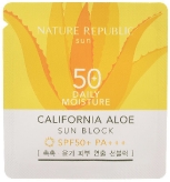 (Sample) California Aloe Daily Sun Block Spf50+Pa++++ купить в Москве