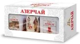 Азерчай подарочный набор чай Букет ж/б + Экстра ж/б + кружка купить в Москве