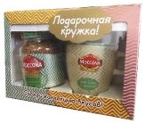 Кофе Моккона (Moccona) подарочный набор: Кофе с ароматом лесного ореха + кружка купить в Москве