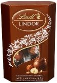 Конфеты Lindor Молочный шоколад с кусочками фундука купить в Москве