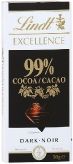 Шоколад Lindt Excellence горький 99% какао купить в Москве