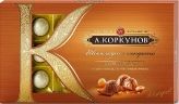 Набор конфет Коркунов Молочный шоколад, цельн. фундук, светлая ореховая нач. купить в Москве