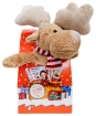 Новогодний подарок Kinder Mix с мягкой игрушкой (Киндер Микс) купить в Москве